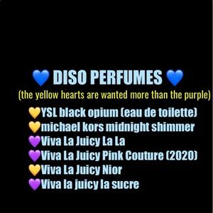 In search of these perfumes not for sale